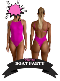 ONE PIECE FUSHIA (island) boat party