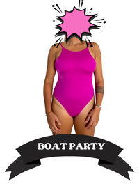 ONE PIECE FUSHIA (island) boat party